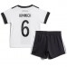 Tyskland Joshua Kimmich #6 Replika Babykläder Hemma matchkläder barn VM 2022 Korta ärmar (+ Korta byxor)